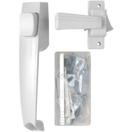 HAMPTON PRODUCTS-WRIGHT WHT Push Button Latch V333WH